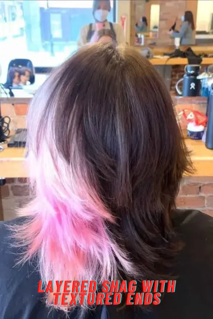 Layered Shag with Textured Ends