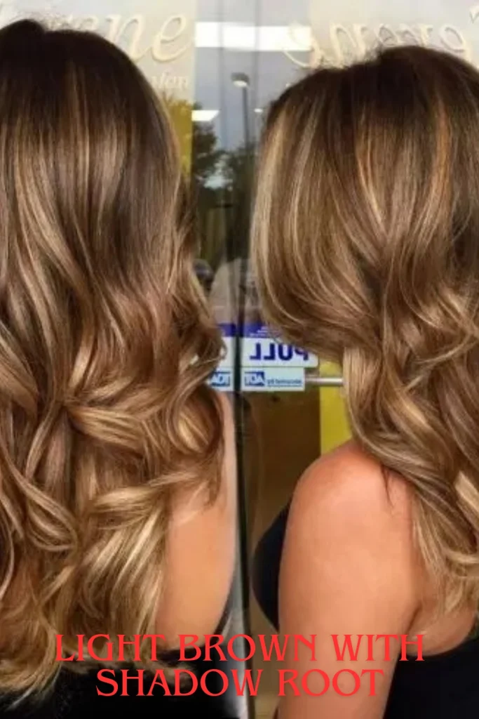Light Brown with Shadow Root