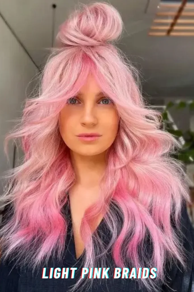 Light Pink Braids