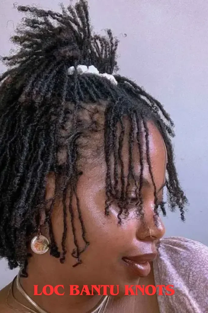 Loc Bantu Knots
