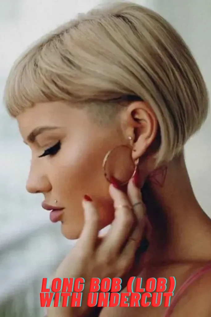 Long Bob (Lob) with Undercut