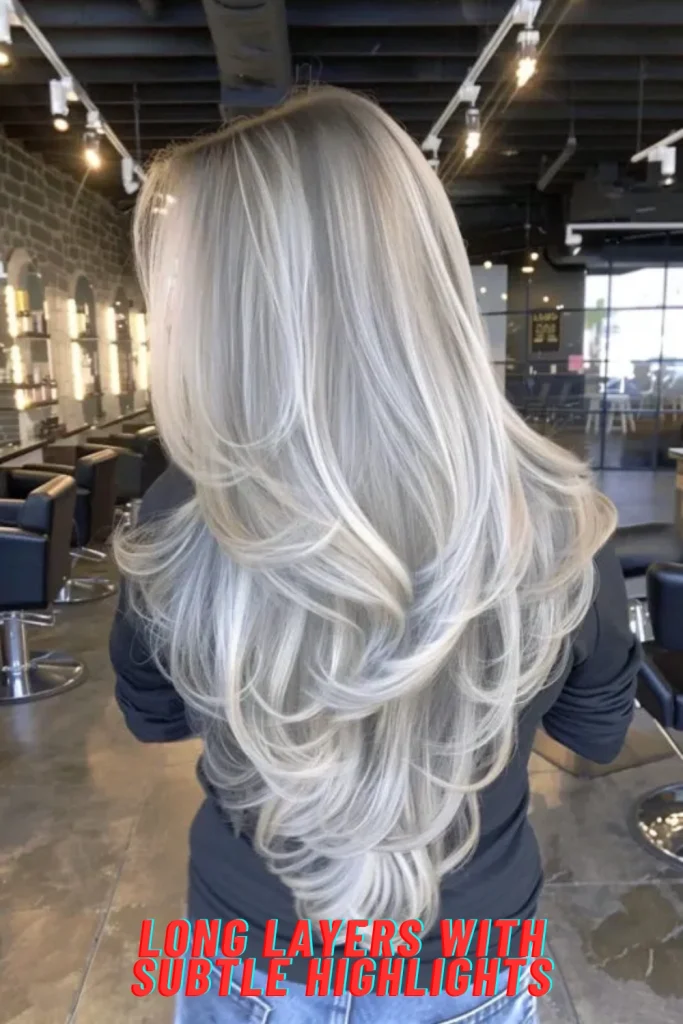 Long Layers with Subtle Highlights