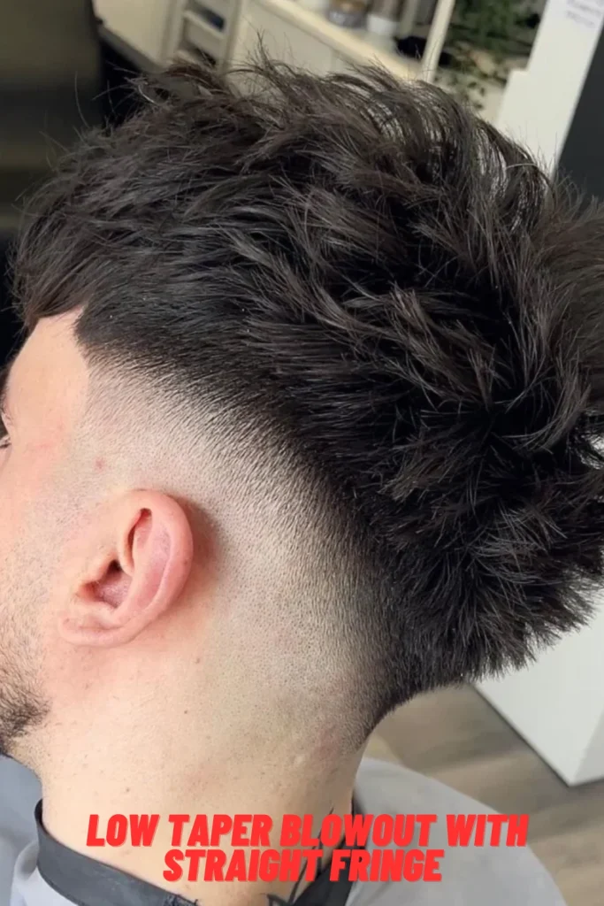 Low Taper Blowout with Straight Fringe