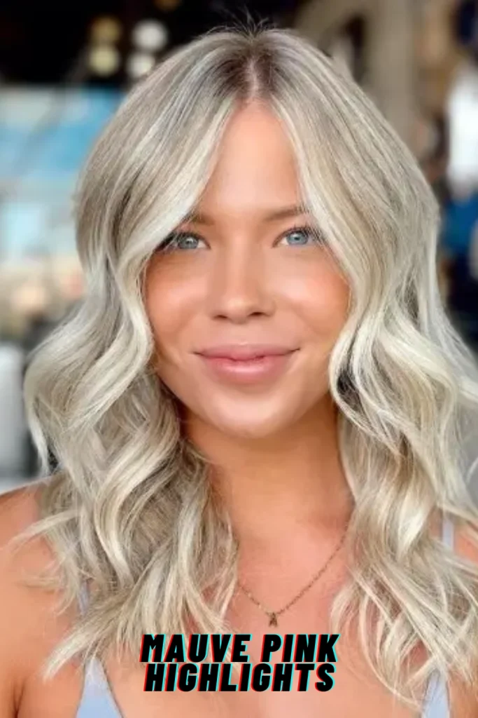 Mauve Pink Highlights