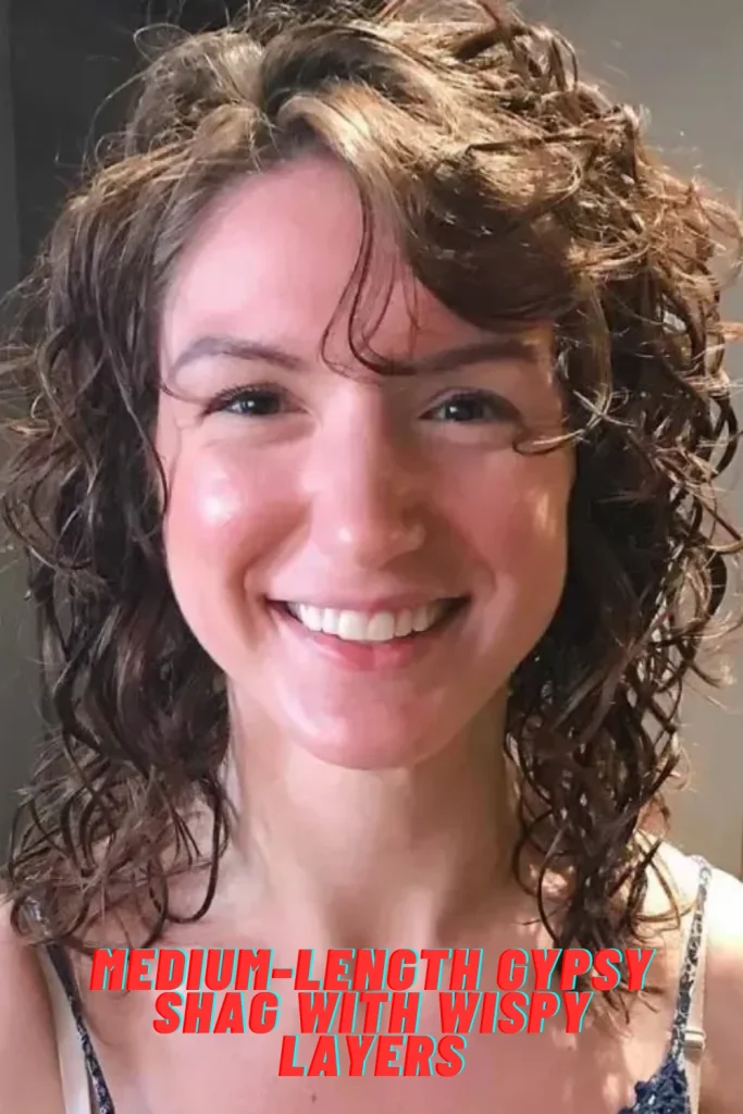 Medium-Length Gypsy Shag with Wispy Layers