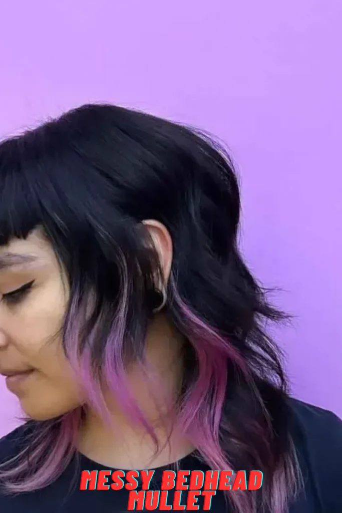 Messy Bedhead Mullet