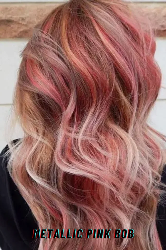 Metallic Pink Bob