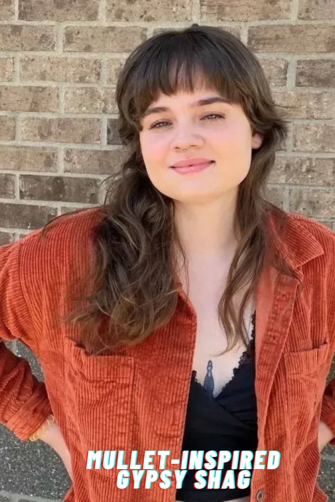 Mullet-Inspired Gypsy Shag