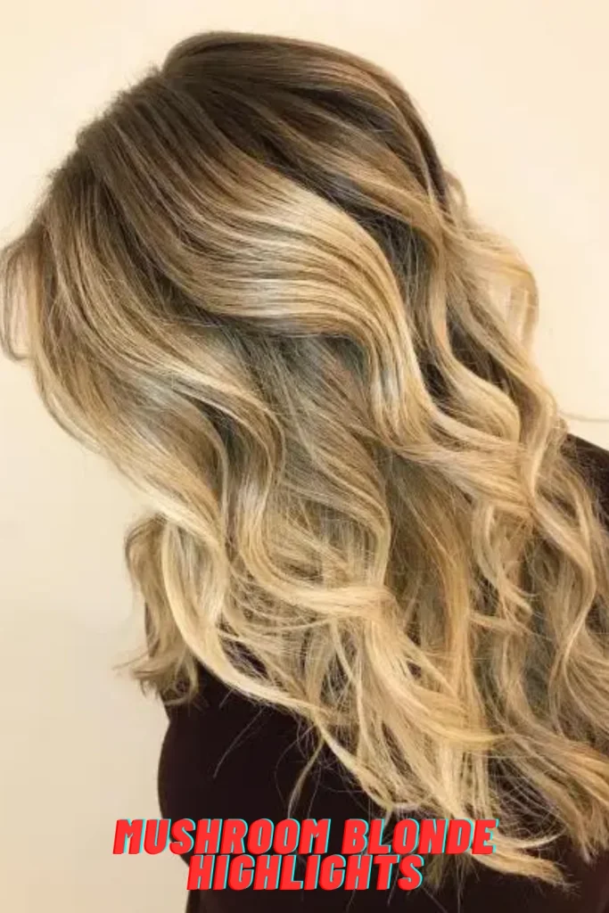 Mushroom Blonde Highlights