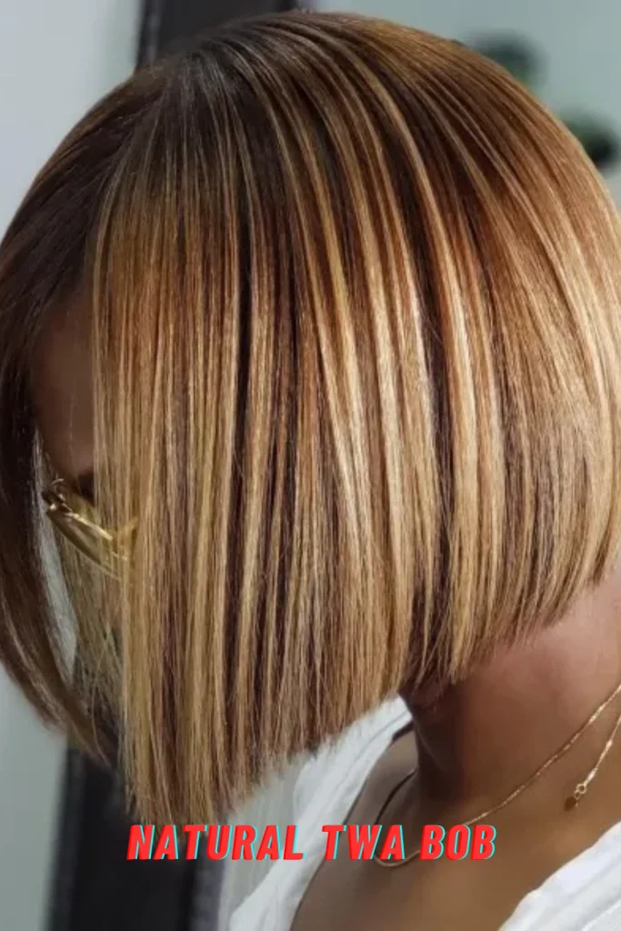 Natural TWA Bob
