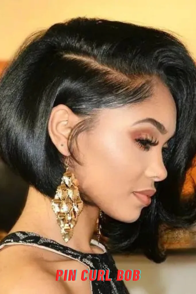 Pin Curl Bob