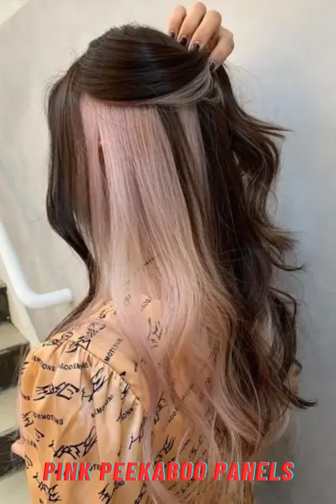 Pink Peekaboo Panels