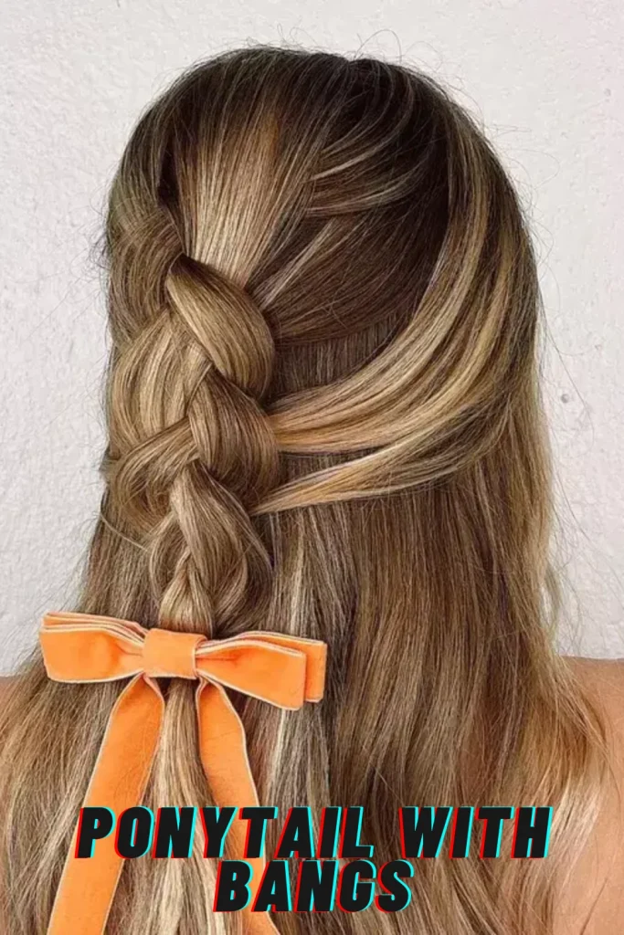 Ponytail with Bangs