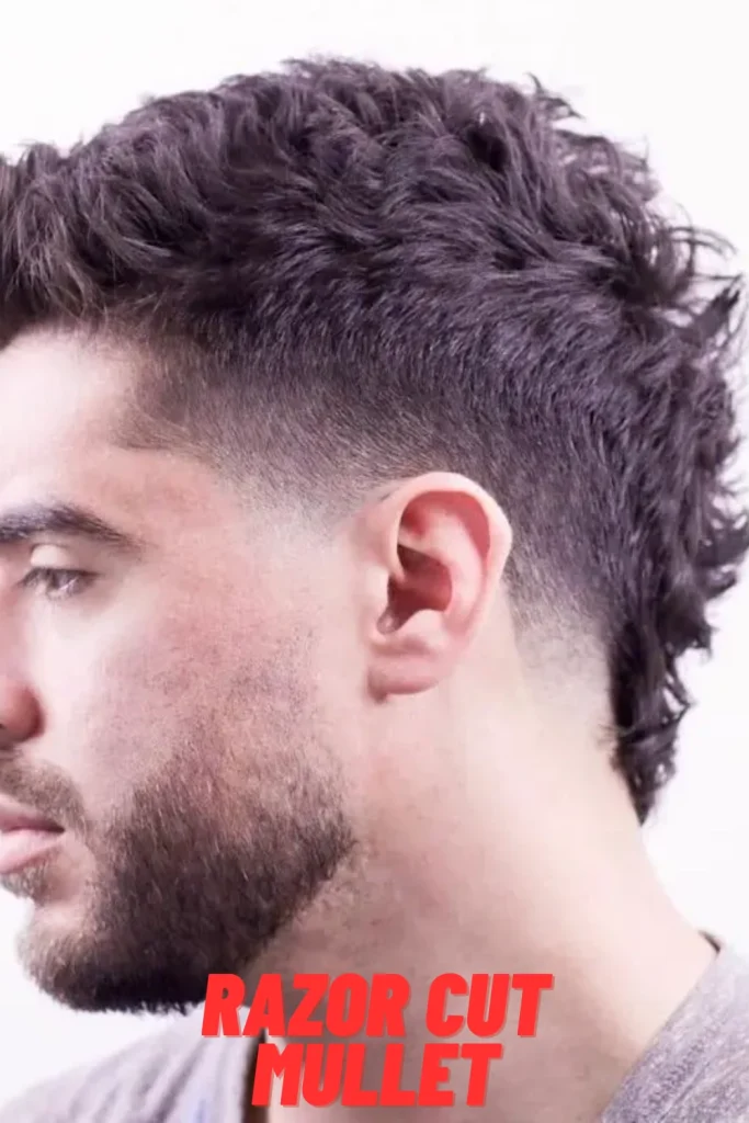 Razor Cut Mullet