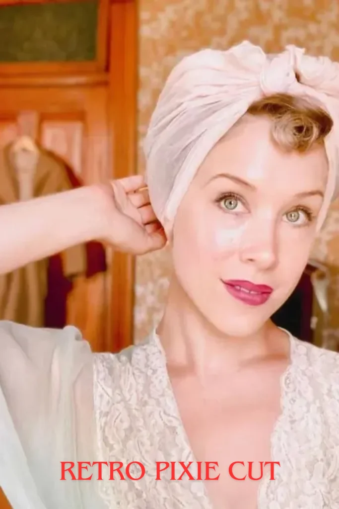 Retro Pixie Cut
