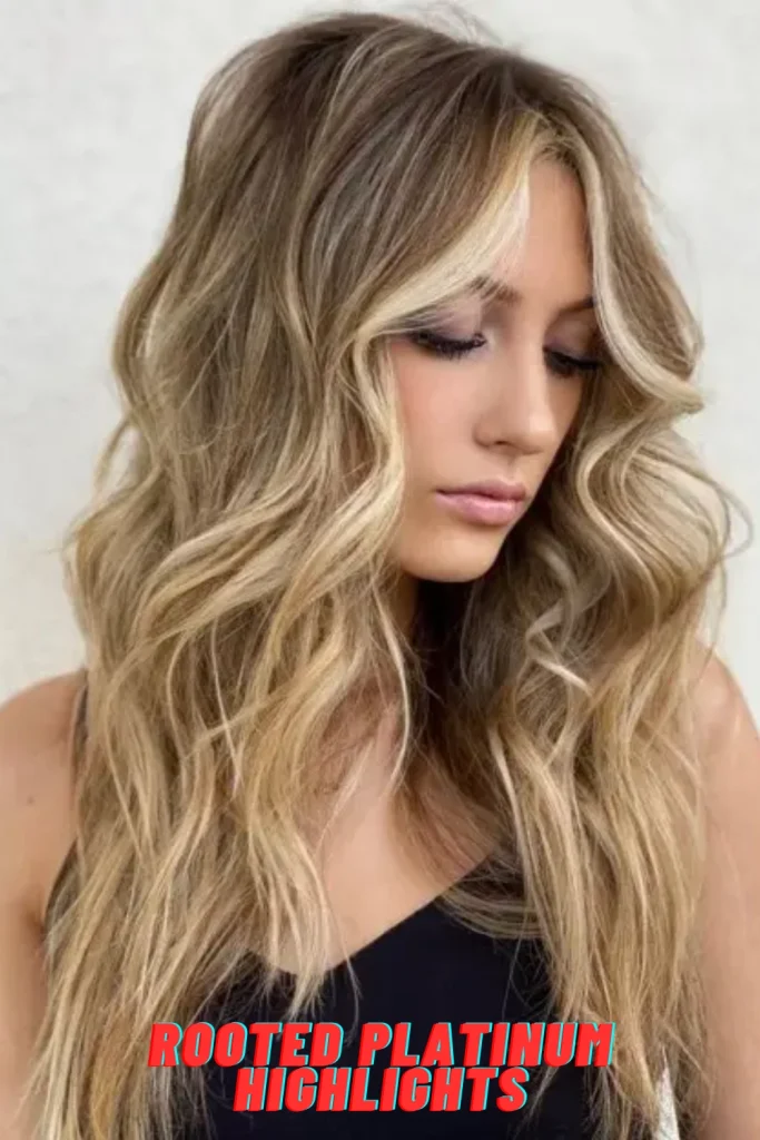 Rooted Platinum Highlights