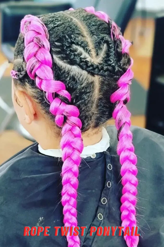 Rope Twist Ponytail