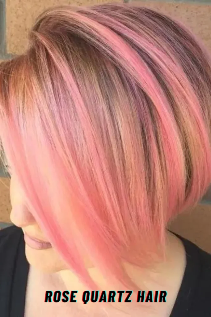 Rose Quartz Hair