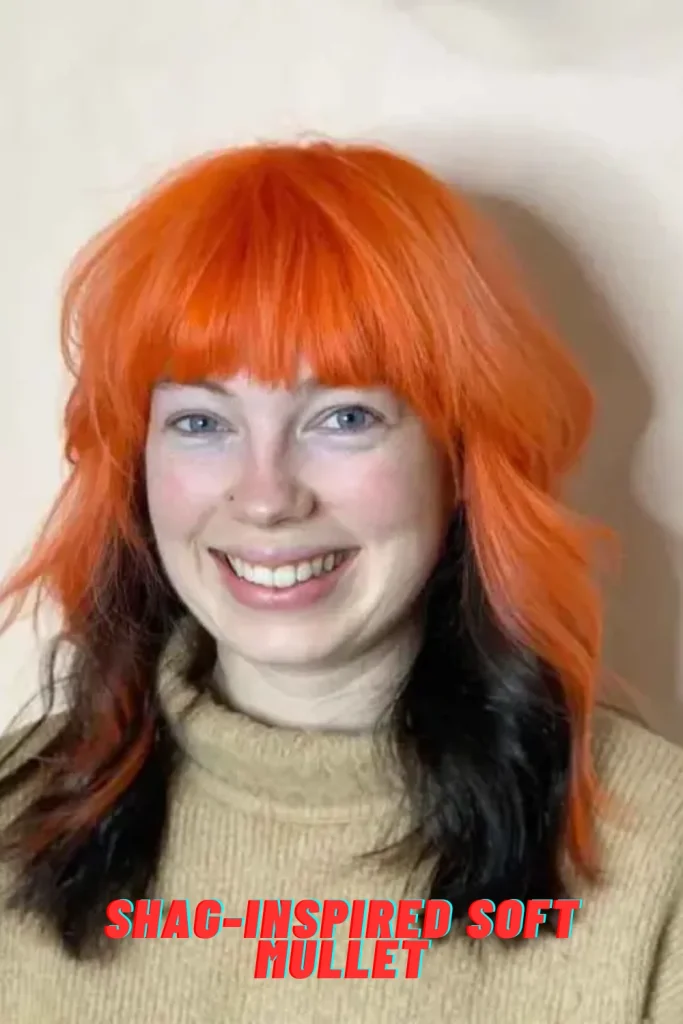 Shag-Inspired Soft Mullet