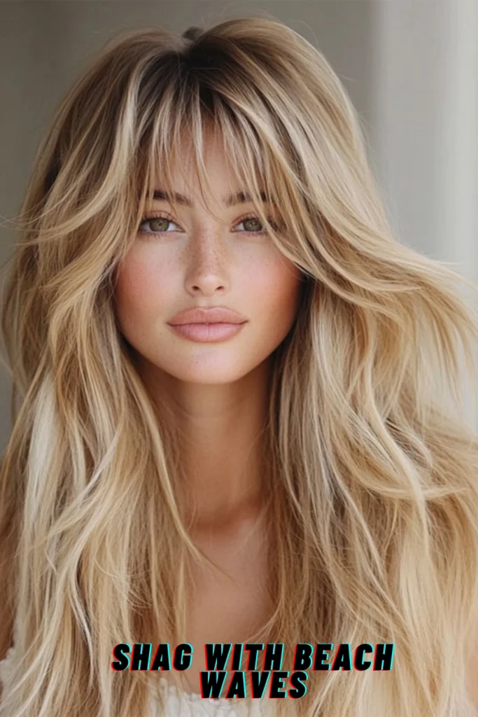 Shag with Beach Waves