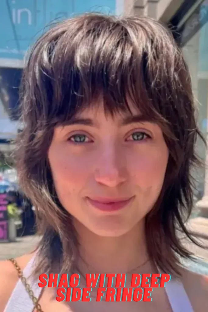 Shag with Deep Side Fringe