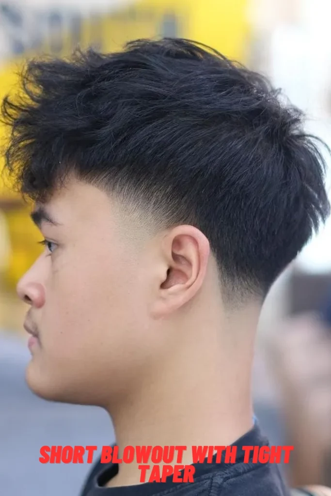 Short Blowout with Tight Taper