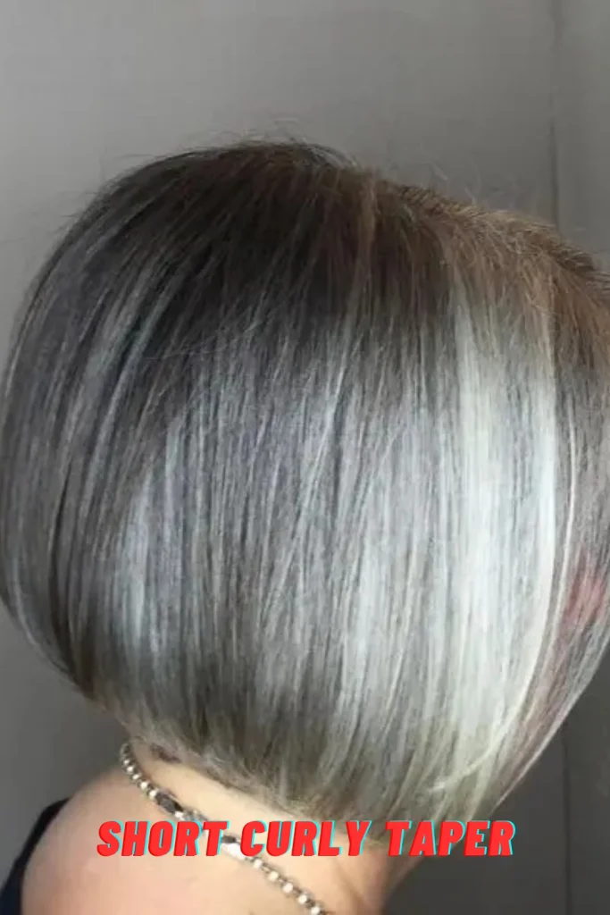 Short Curly Taper
