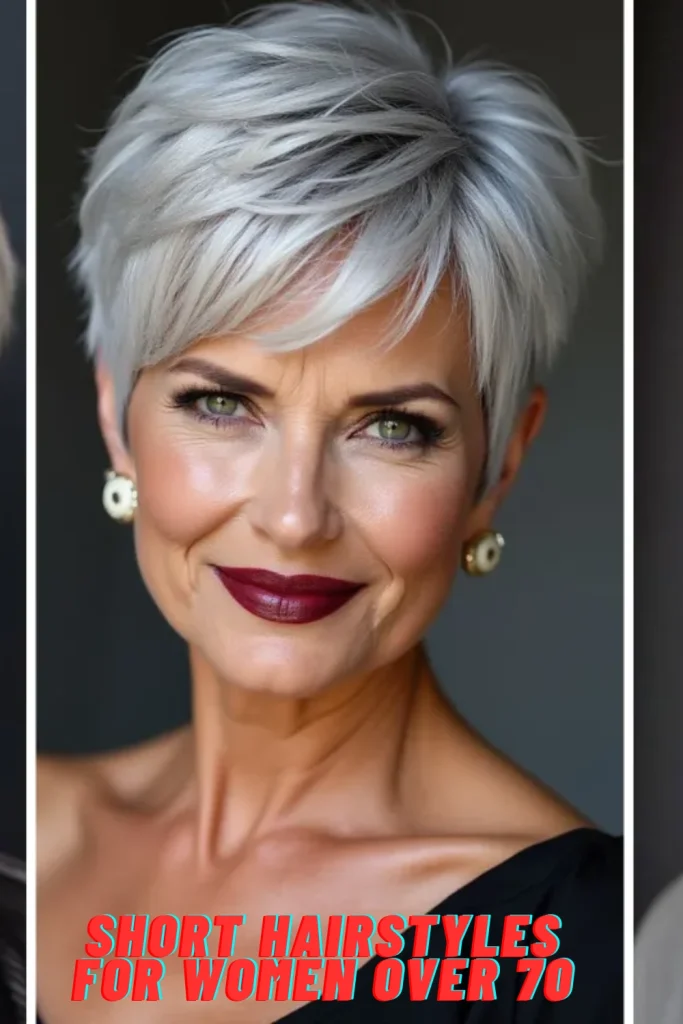 Short Hairstyles for Women Over 70