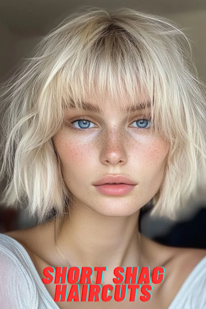 Short Shag Haircuts