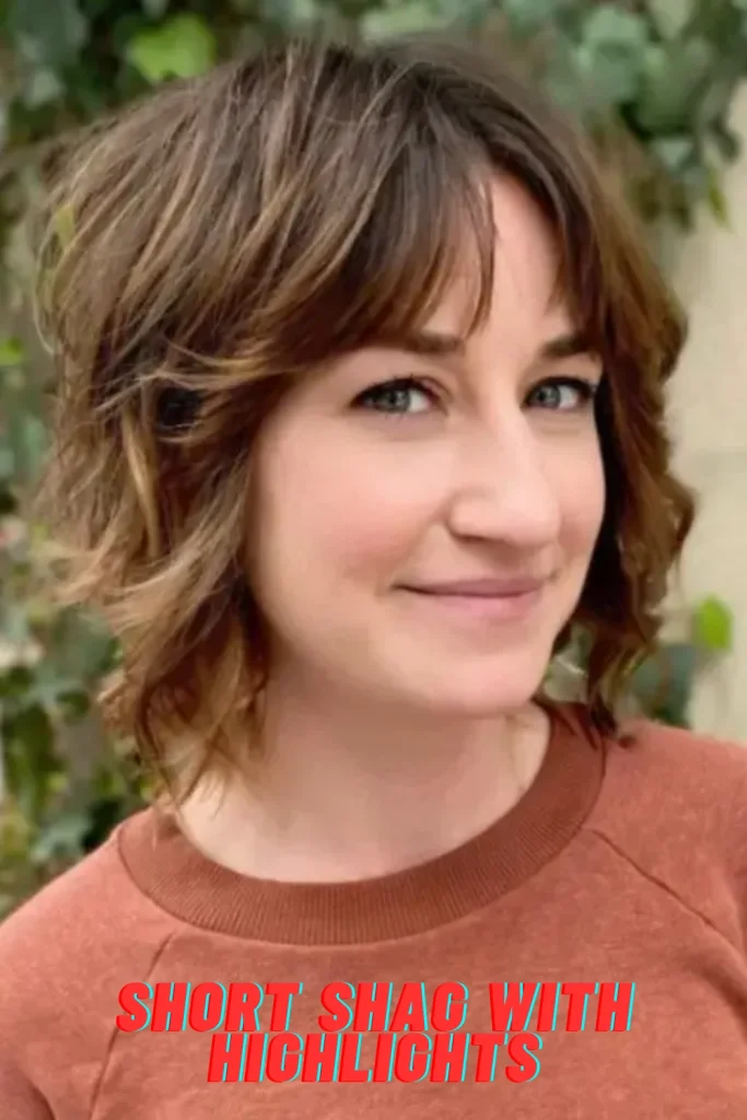 Short Shag with Highlights