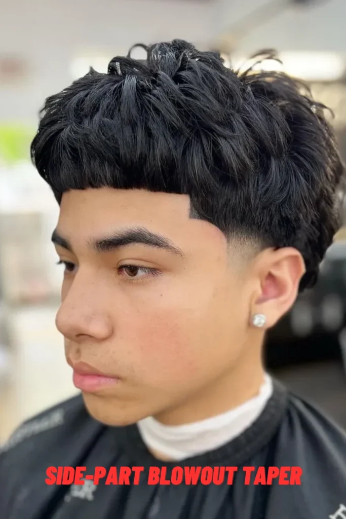 Side-Part Blowout Taper