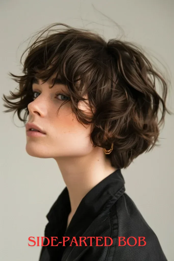 Side-Parted Bob