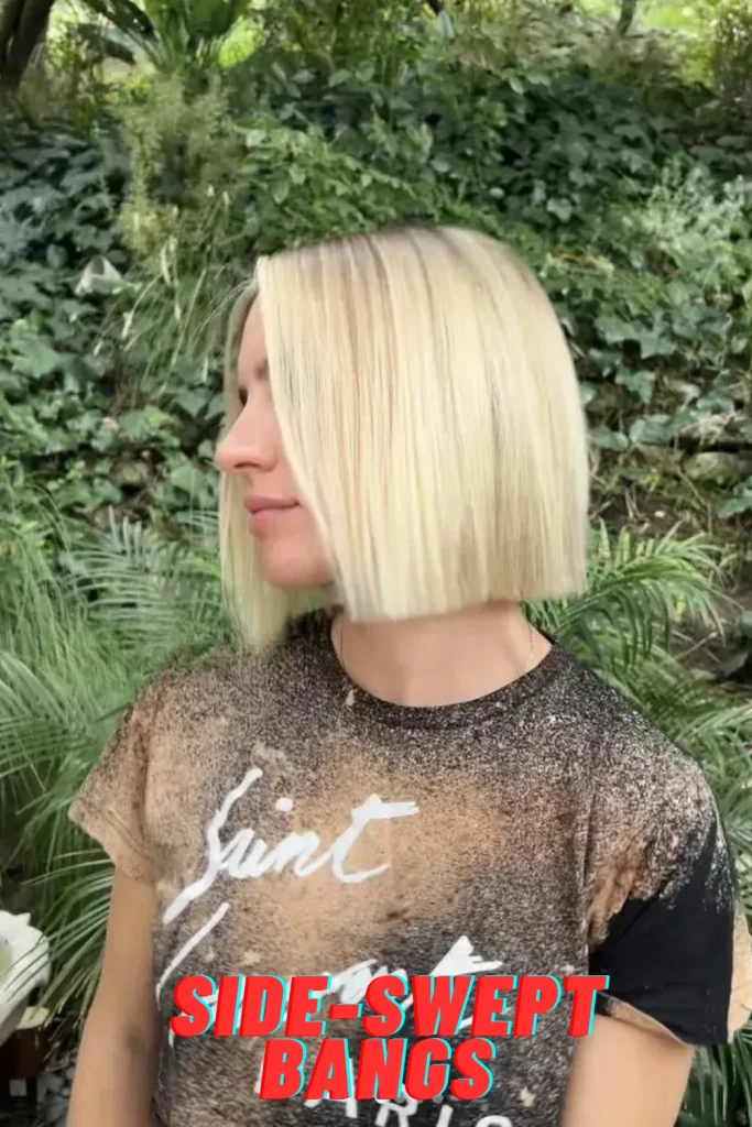 Side-Swept Bangs