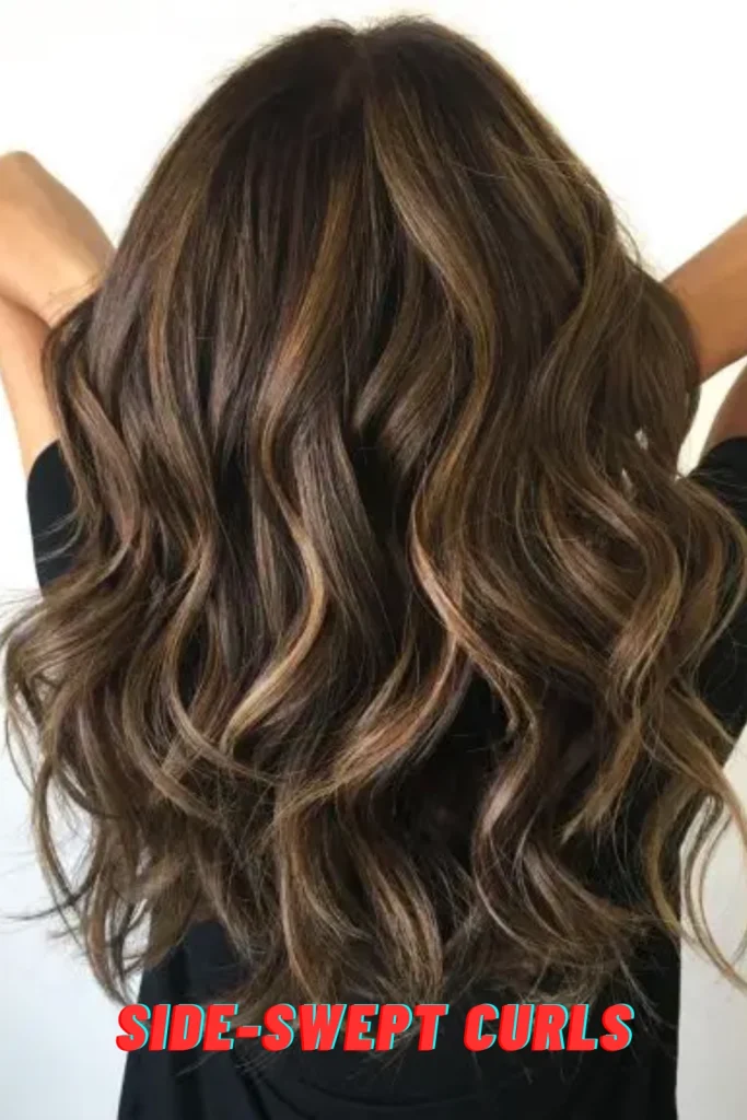Side-Swept Curls