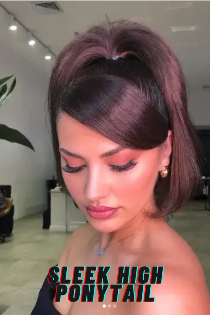 Sleek High Ponytail