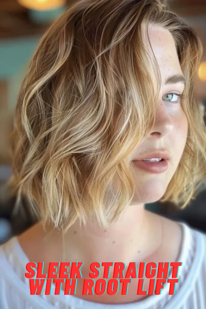 Sleek Straight with Root Lift