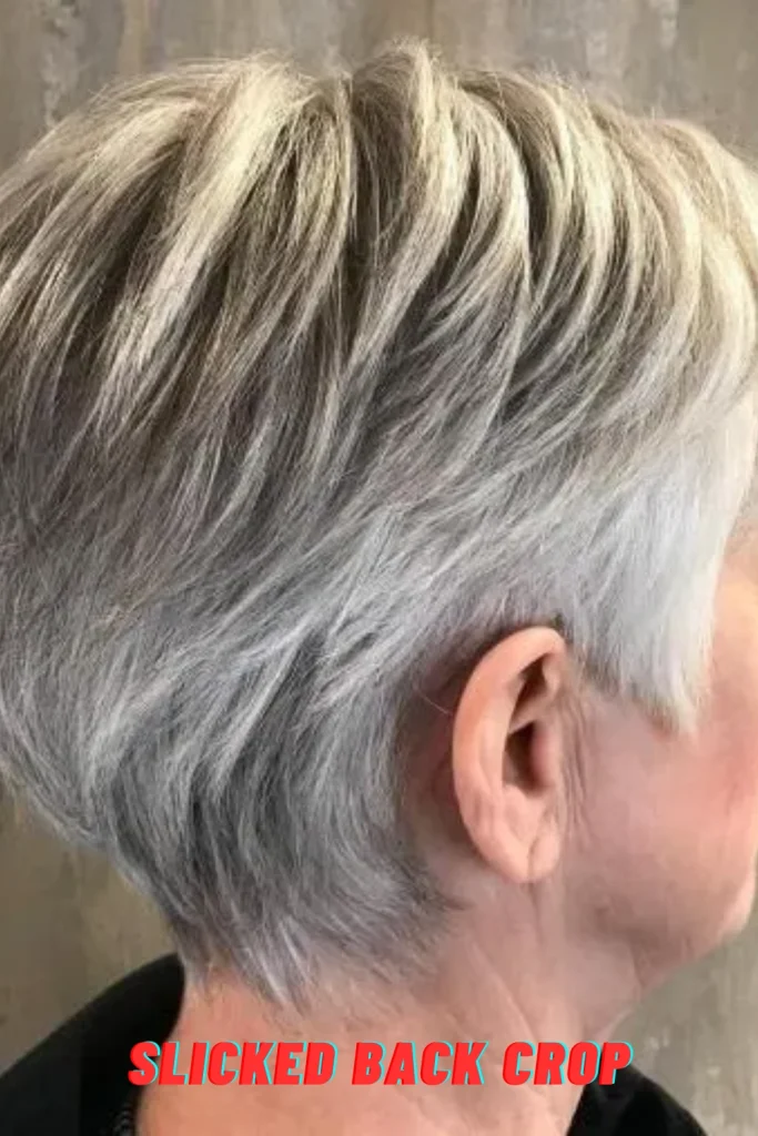 Slicked Back Crop
