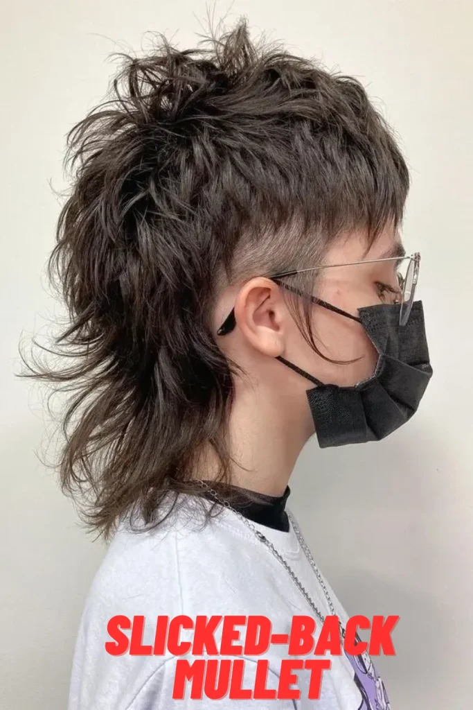 Slicked-Back Mullet