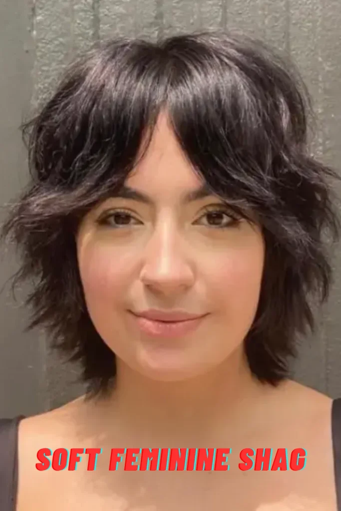 Soft Feminine Shag