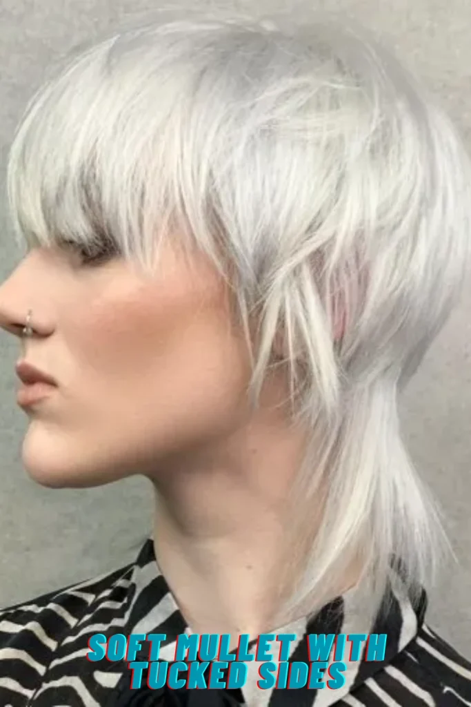 Soft Mullet with Tucked Sides