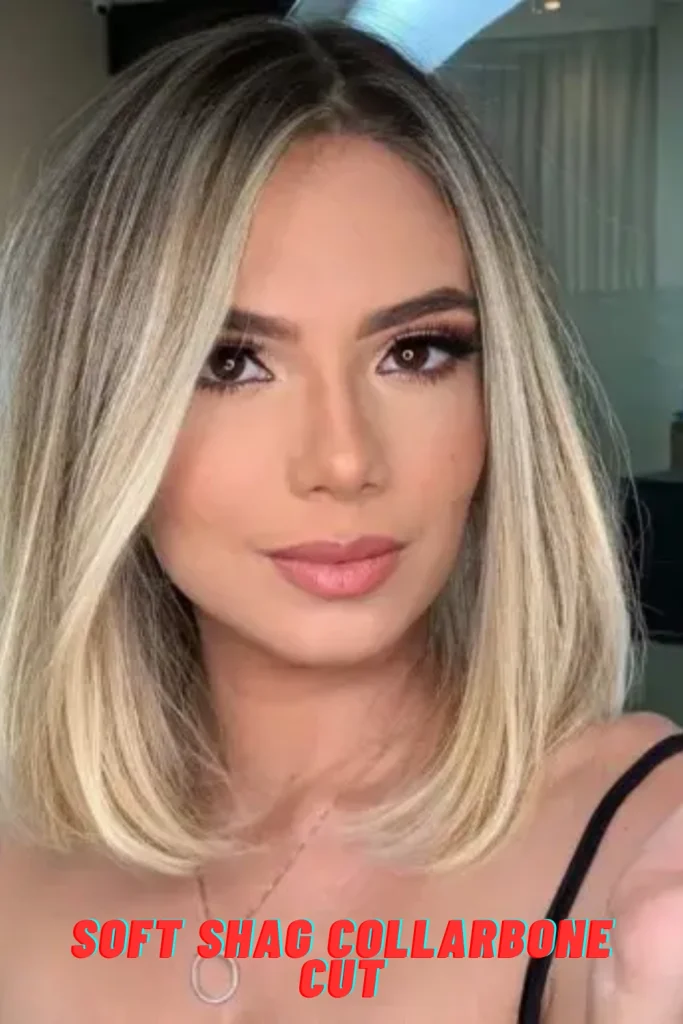 Soft Shag Collarbone Cut