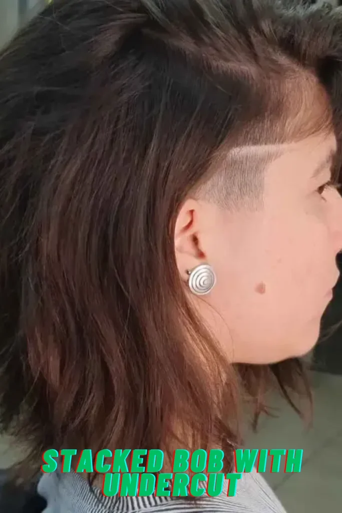 Stacked Bob with Undercut