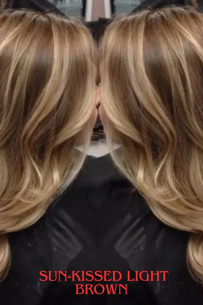 Sun-Kissed Light Brown