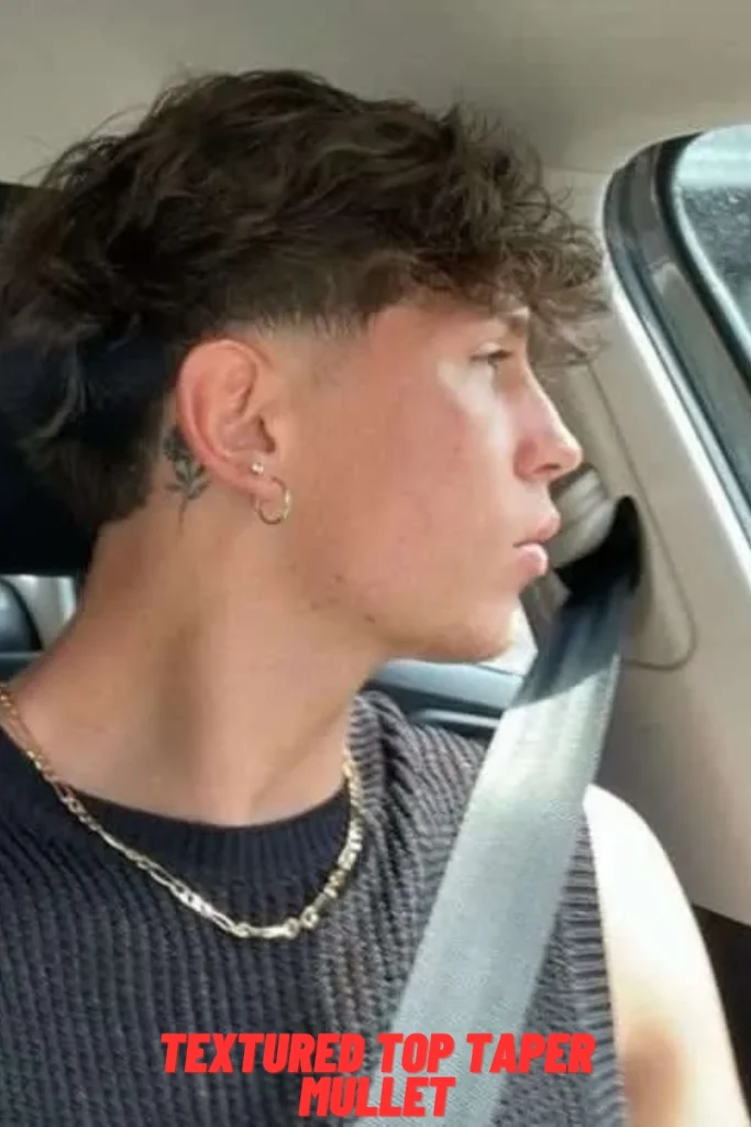 Textured Top Taper Mullet