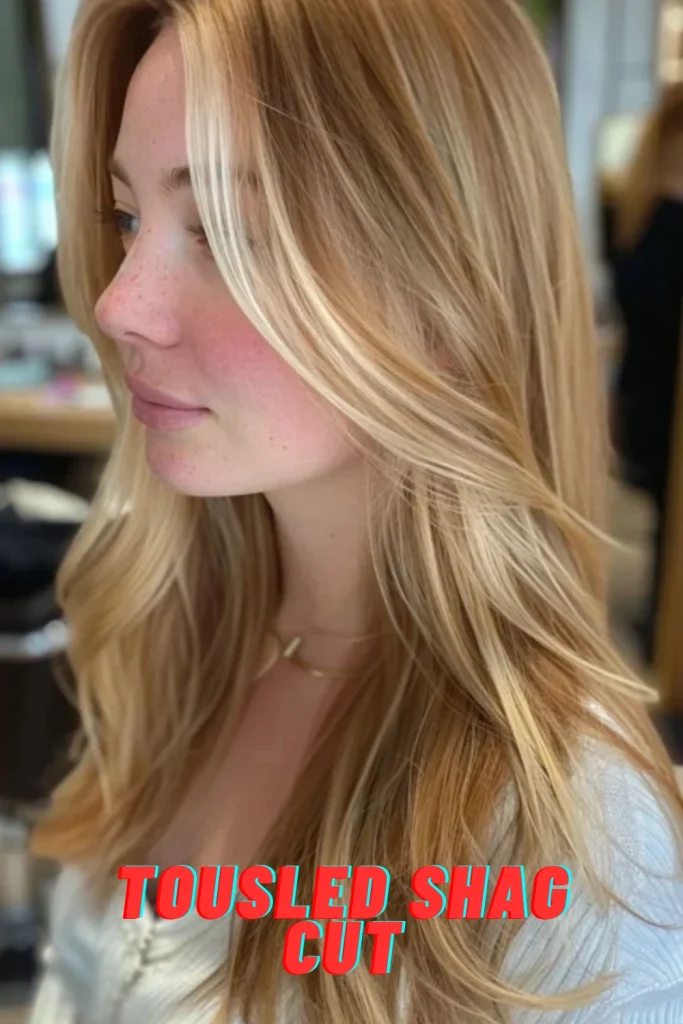 Tousled Shag Cut