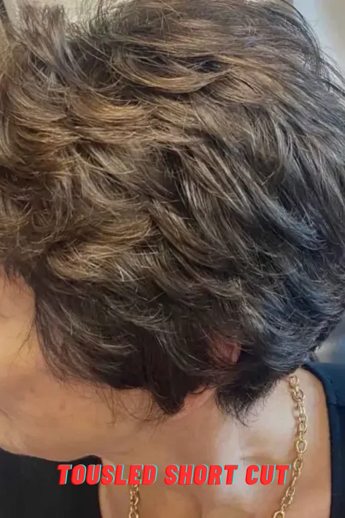 Tousled Short Cut