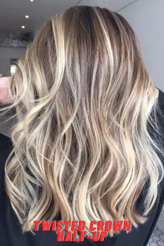 Twisted Crown Half-Up