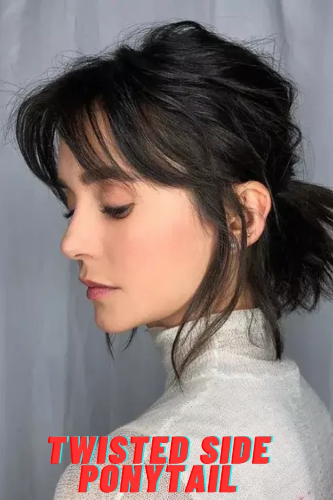 Twisted Side Ponytail