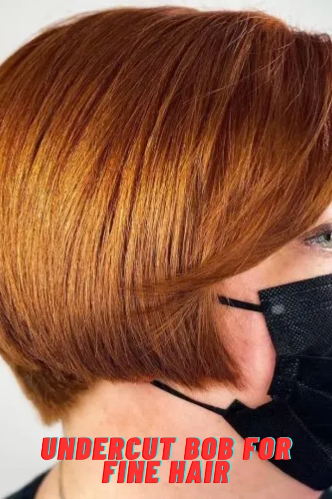 Undercut Bob for Fine Hair
