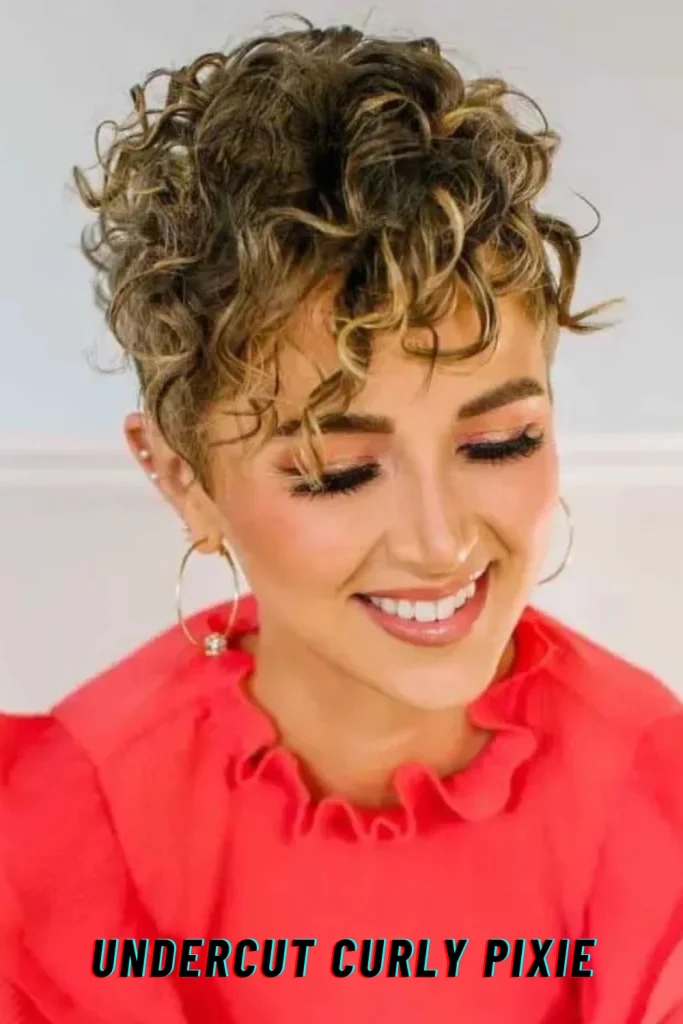 Undercut Curly Pixie